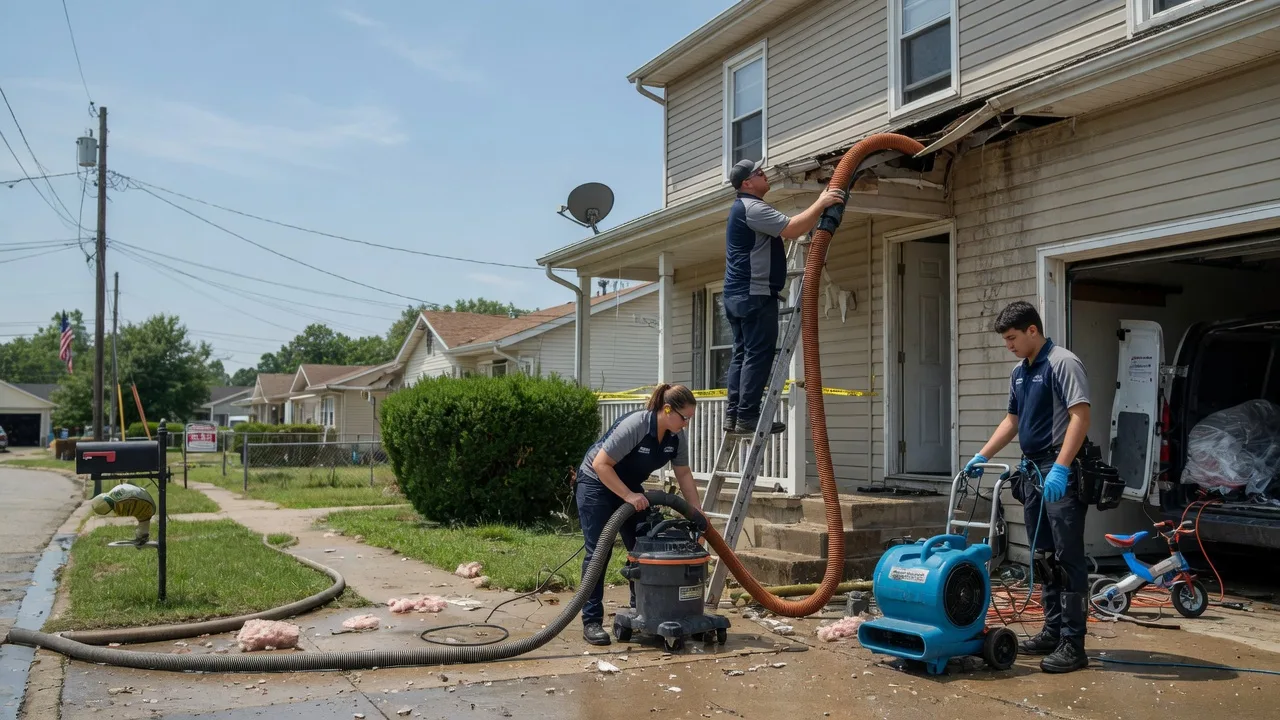 Water Damage Restoration in Monroe City, MO near me